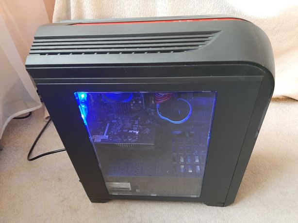 Komputer stacjonarny, idealny do gier, GeForce GTX1050Ti, LED, 1000GB
