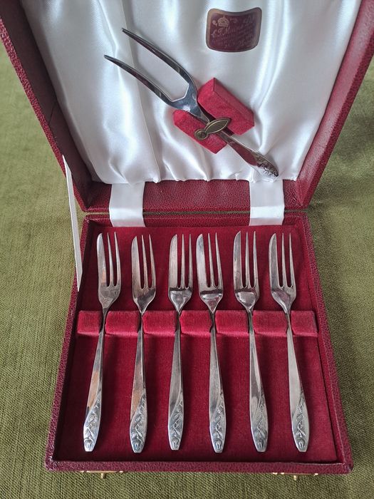 Komplet widelczyków do ciasta