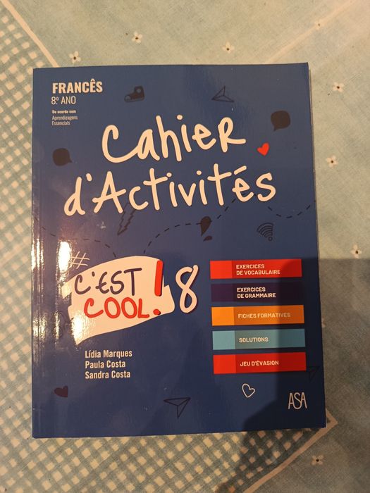 Cadernos de atividades 8°ano