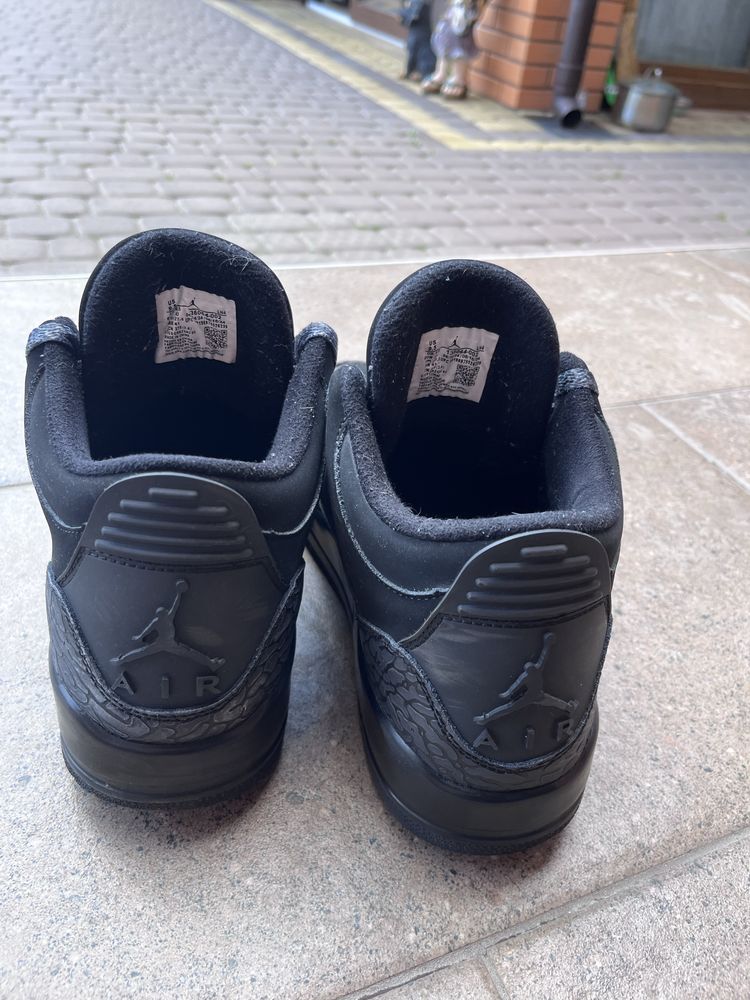 ОРИГІНАЛ! Air jordan 3 black cat