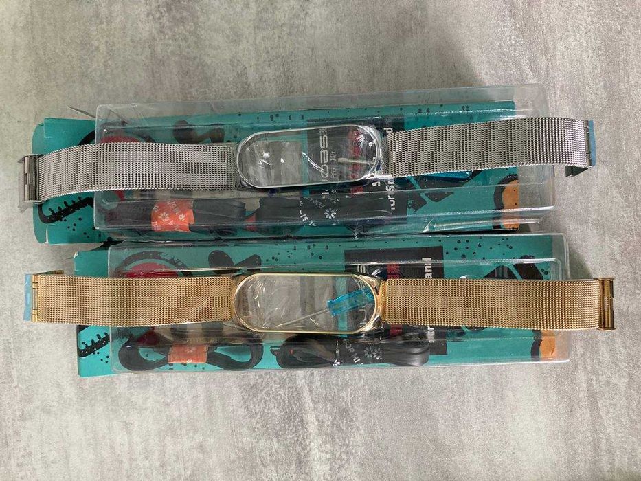 Метал браслет Xiaomi Mi Band 7 Rose Gold ремешок