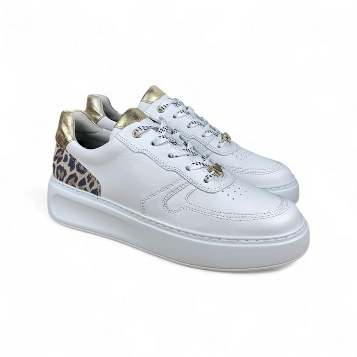 Buty damskie Gabor r. 40,5 – eleganckie sneakersy z motywem panterki