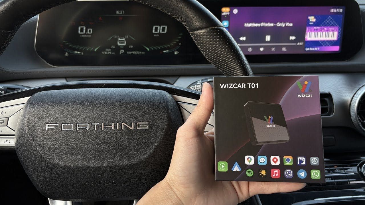 авто адаптер Wizcar T01 - CarPlay через CarbitLink для Geely Atlas Pro