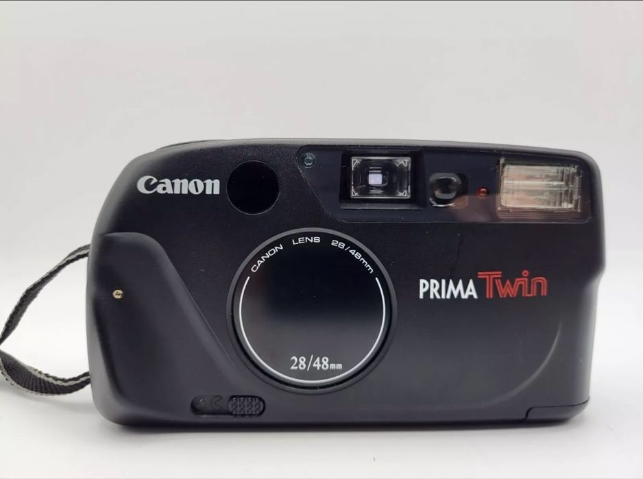 Canon Prima Twin 28-48mm 35mm Film Point n Shoot. Como NoVA