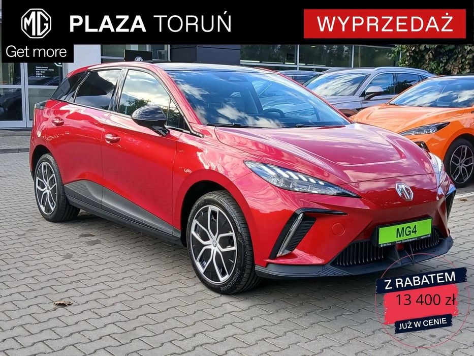 MG 4 Fabrycznie nowy! LUXURY LONG RANGE 77KWH!