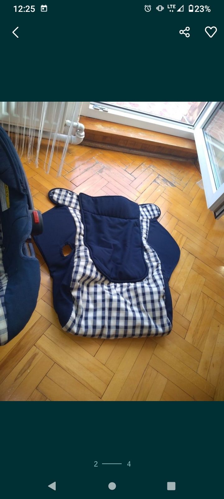 Nosidełko do samochodu dla dziecka