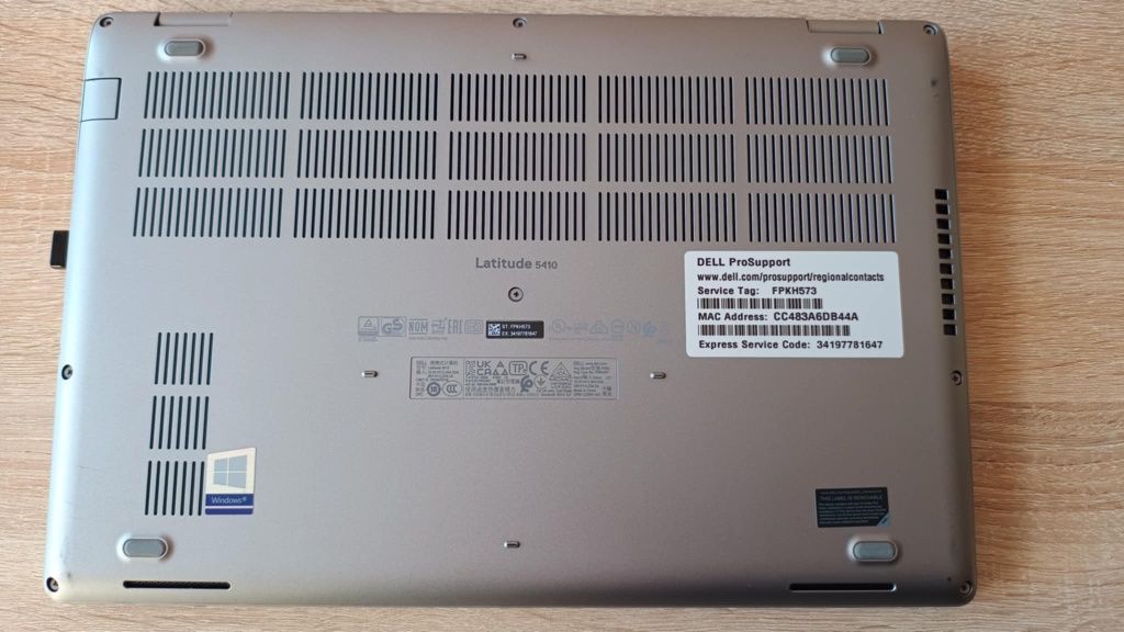 Laptop Dell Latitude 5410