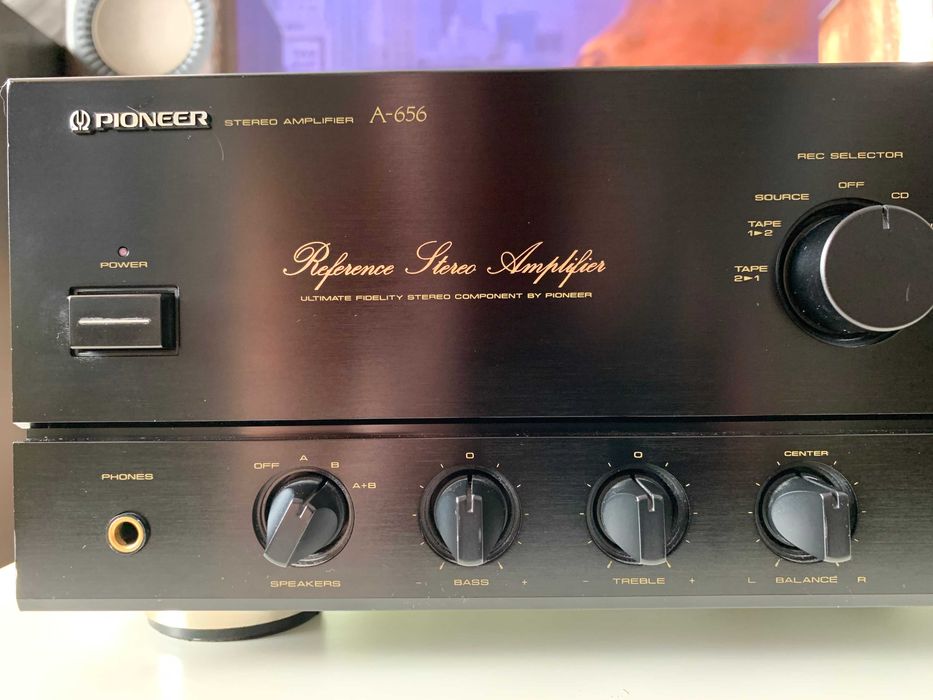Wzmacniacz Pioneer A-656 Serwisowany - stan BDB