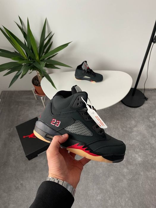 Nike Jordan Retro 5 Black Gore-Tex Winter Termo Водовідштовхувальні