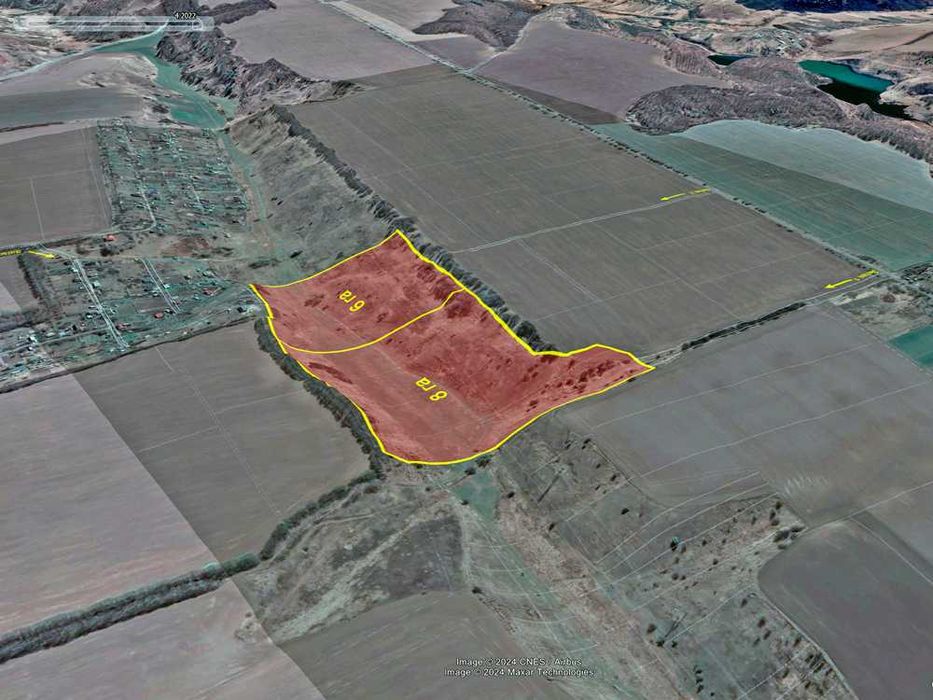 Продаж 14га землі, мальовнича Балка Хорватка, Кулибаба, 32км від Києва