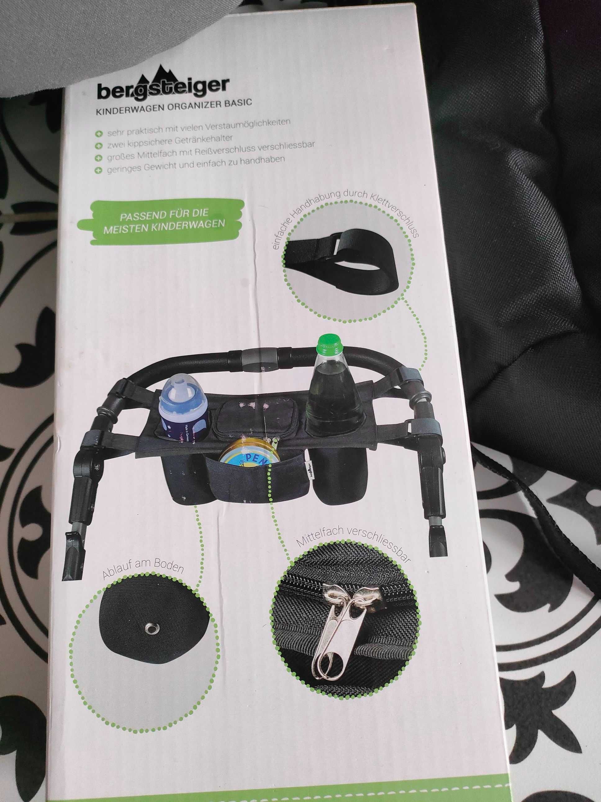 Wózek 3w1 klasyczny Bergster Venedig black + Maxi Cosi