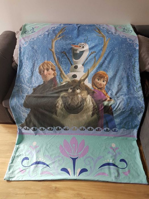 Pościel bawełniana poszewka na kołdrę 125x190cm Disney Frozen BJORNA