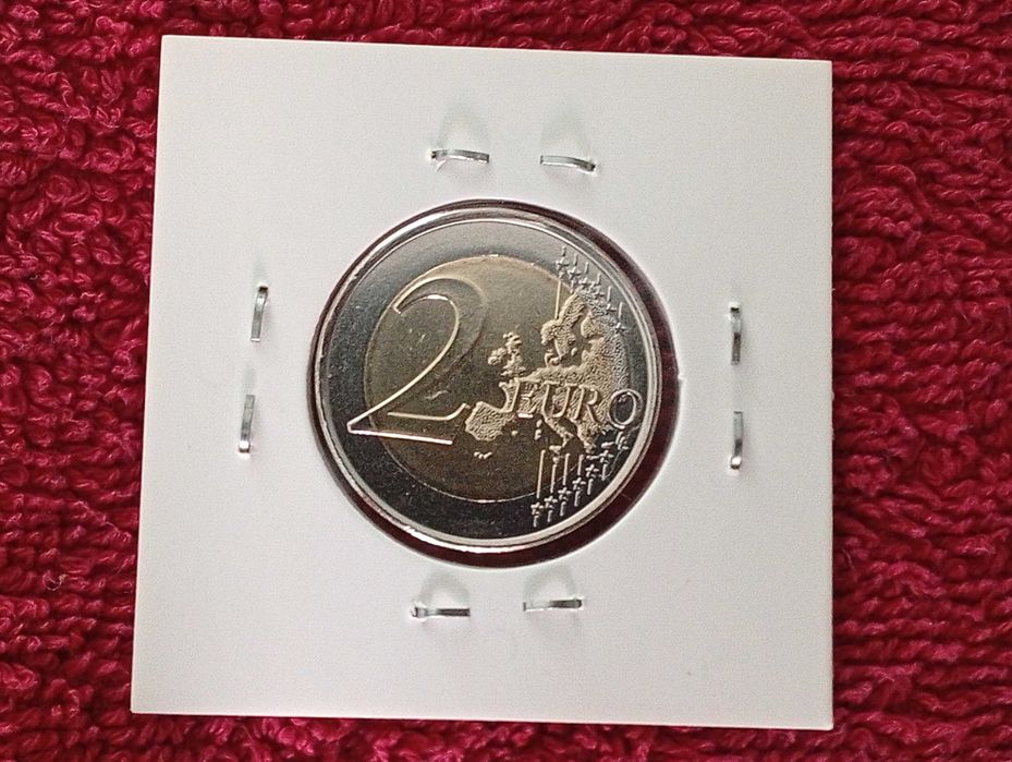 Moeda de 2 Euros, Nova, UNC. Escotismo Mundial – Sempre a postos
