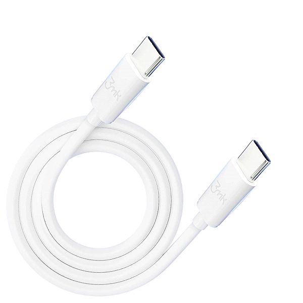 Kabel 3mk Hyper Cable USB-C / USB-C 100W 2m - biały