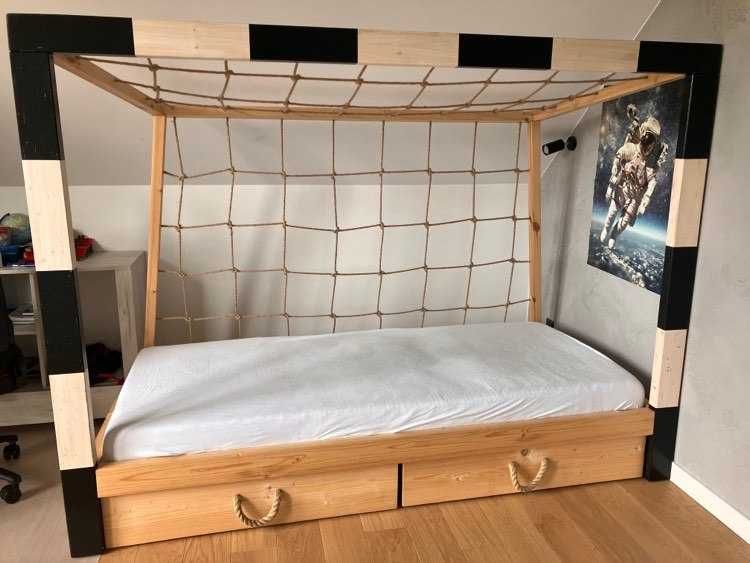 Łóżko piłkarskie 90x200– bramka piłkarska– Football Bed