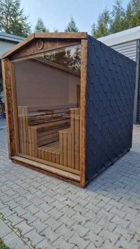 Sauna ogrodowa gotowa