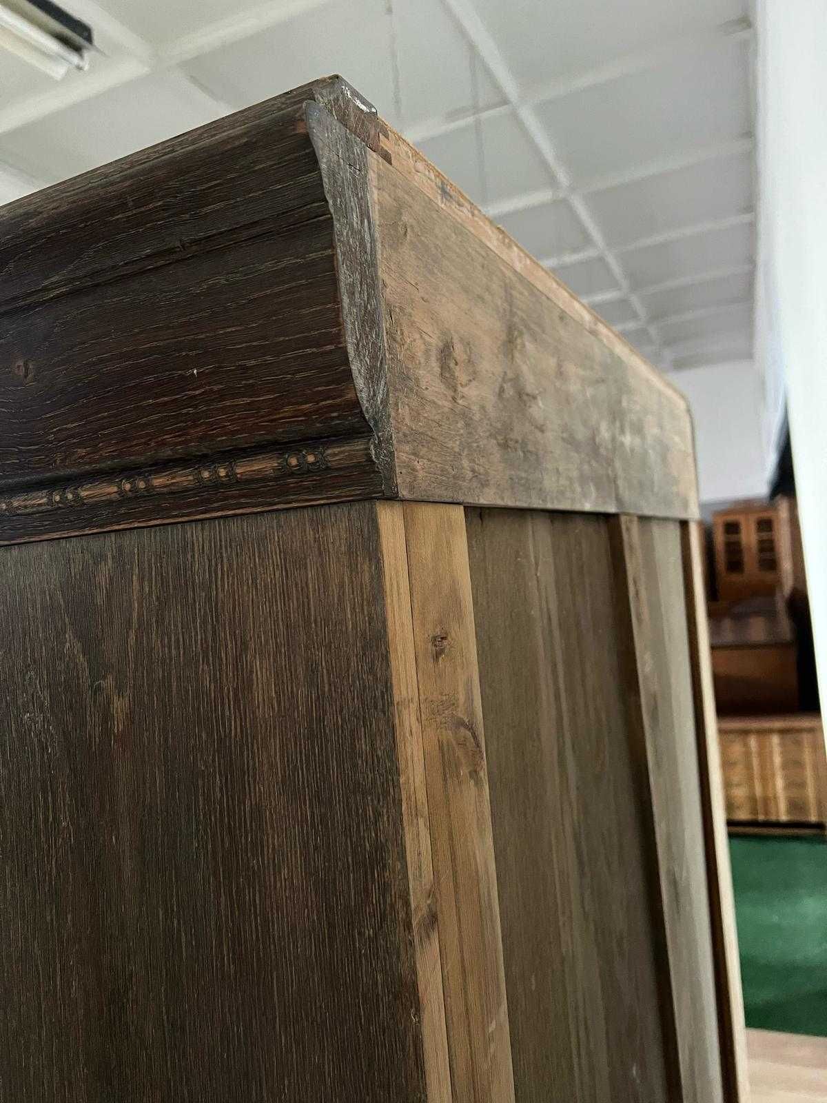 Antyk vintage witryna bieliźniarka szafa