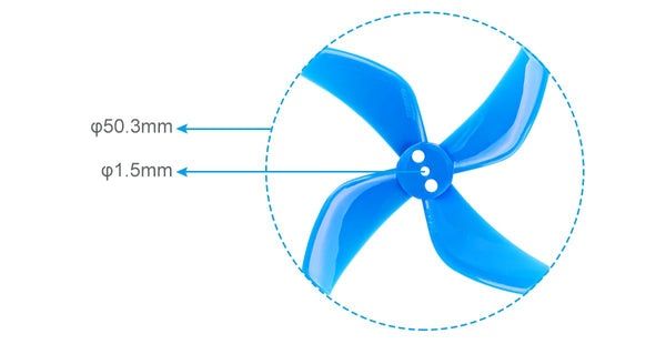 BETAFPV Gemfan гвинти/пропелери під вал 1.5 мм