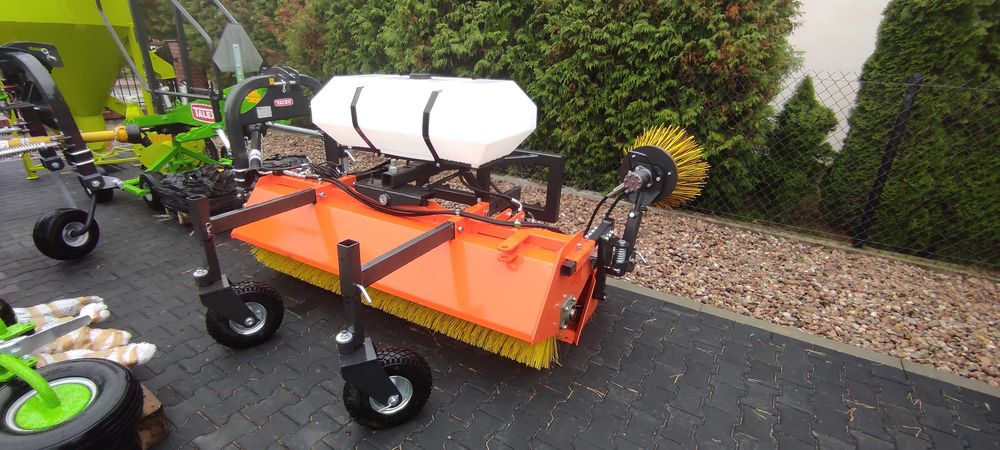 Zamiatarka drogowa uliczna podmiatarka metal technik NOWA od ręki!