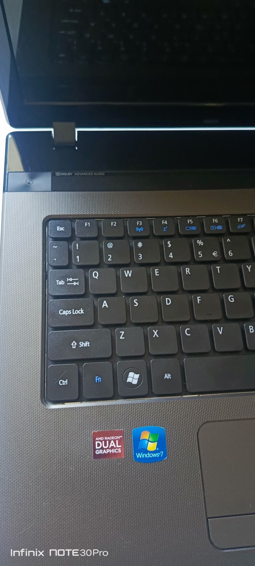 Acer duży ekran powiększona bateria