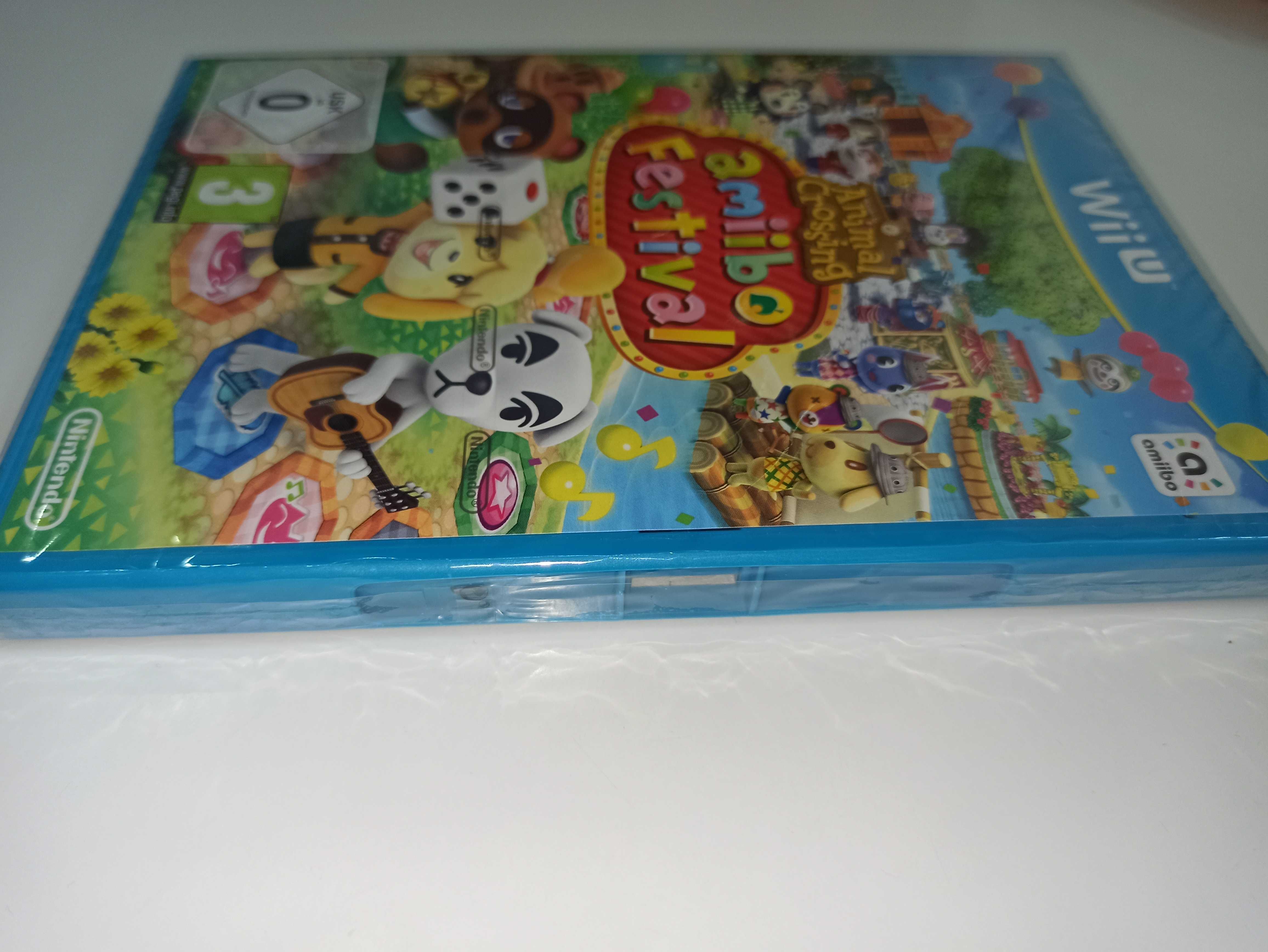 nintendo wii u ANIMAL CROSSING AMIIBO FESTIVAL nowa! Folia unikat