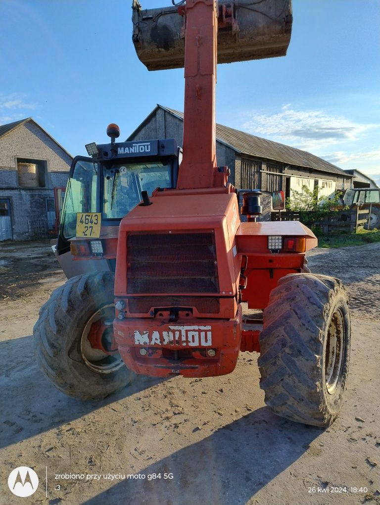 Ładowarka teleskopowa Manitou mlt 628