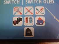 Nintendo Switch /OLED - akcesoria 13 w 1 Joy-Con miecz Zelda hokejj