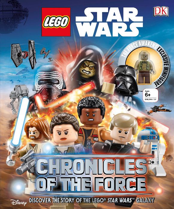 Livro LEGO Chronicles of the Force - com figura exclusiva