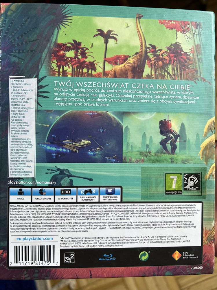 No Man's Sky edycja limitowana Limited Edition PS4  PS5 PL