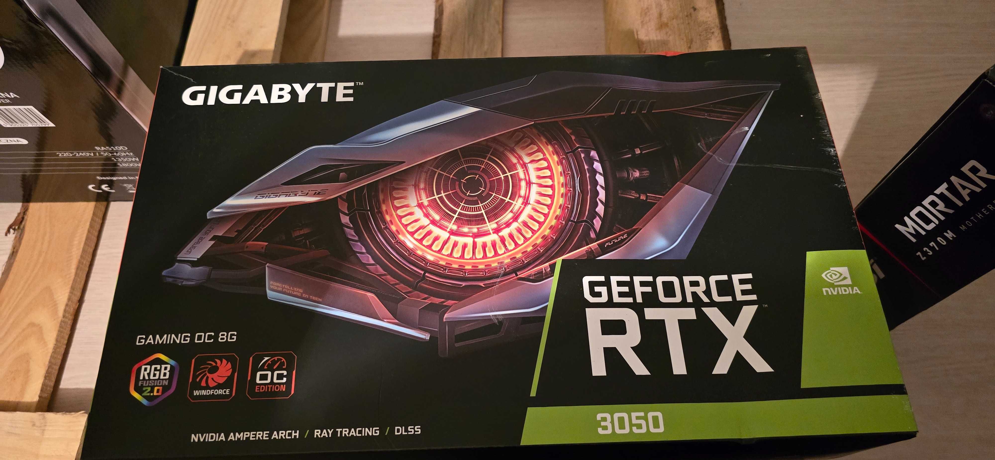 komputer gamingowy intel i5 geforce 3050 16gb ram płyta msi z370 m