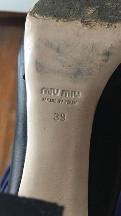 Ботинки miu miu черевики