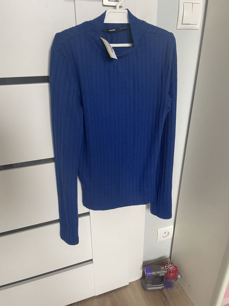 Sweter bluzka golf damski nowy z metką