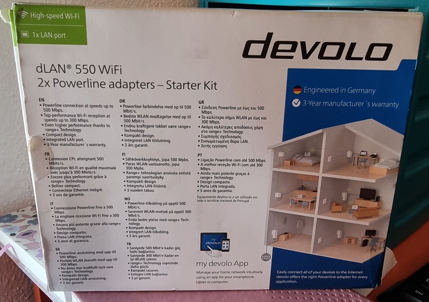 Devolo dLAN 550 Wi-Fi