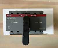 Переключатель нагрузки OT80F3C 3 полюса 37кВт 80А 1-0-2 ABB