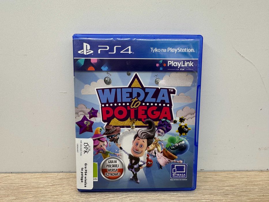 Wiedza to Potęga PlayStation 4 (PS4) pudełkowa