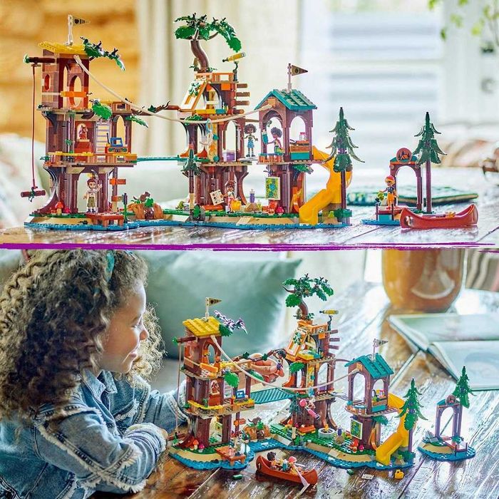 Klocki Lego Friends 42631 Domek na drzewie na obozie kempingowym