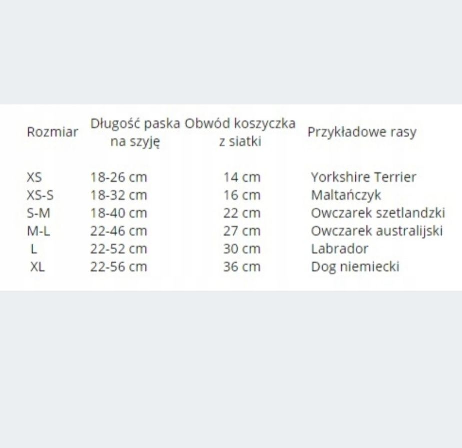 KAGANIEC CHRONIĄCY psa przed zjadaniem śmieci /trutki  M-L