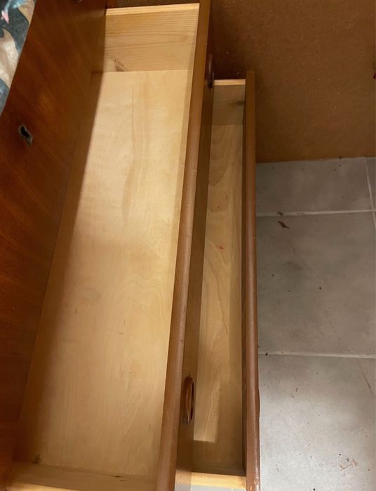 Komoda lata 60 teak lite drewno tekowe vintage retro