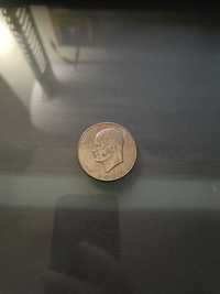 Продам монету one dollar Eisenhower  1972