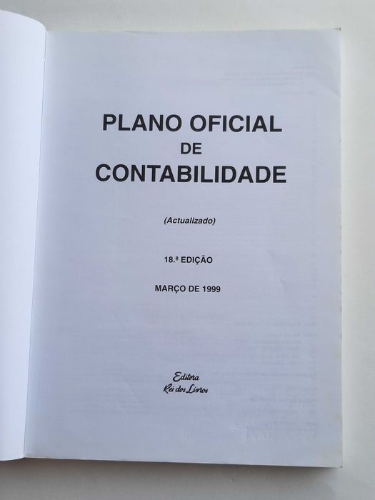Plano Oficial de Contabilidade