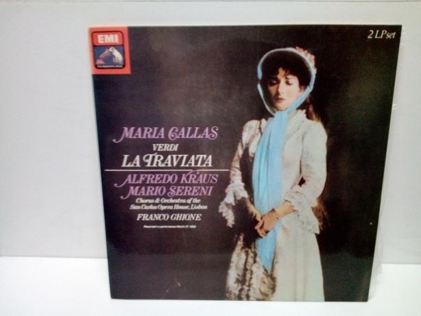 Maria Calas - La Traviata 2 LPs como novo