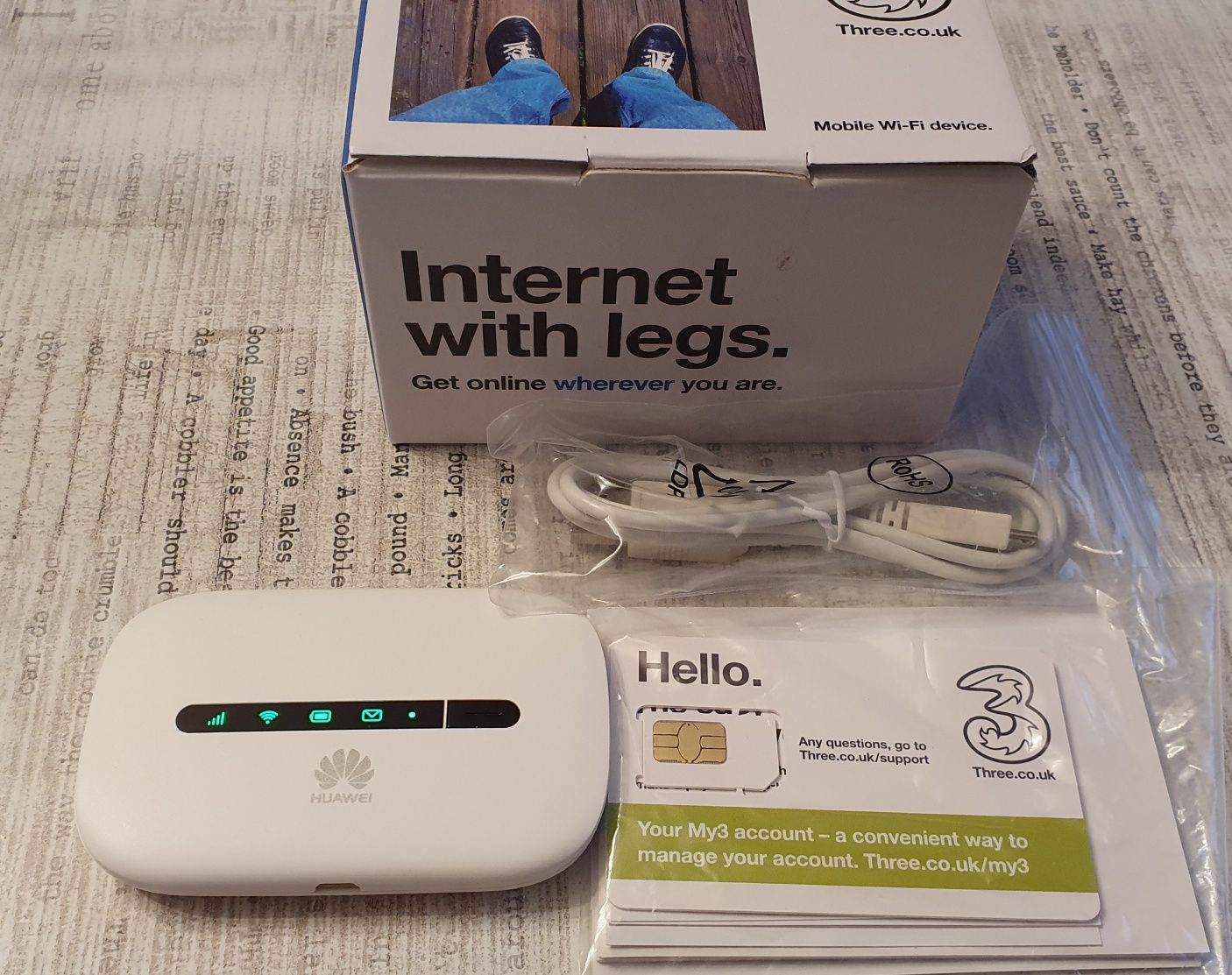 Modem Huawei E5330 biały