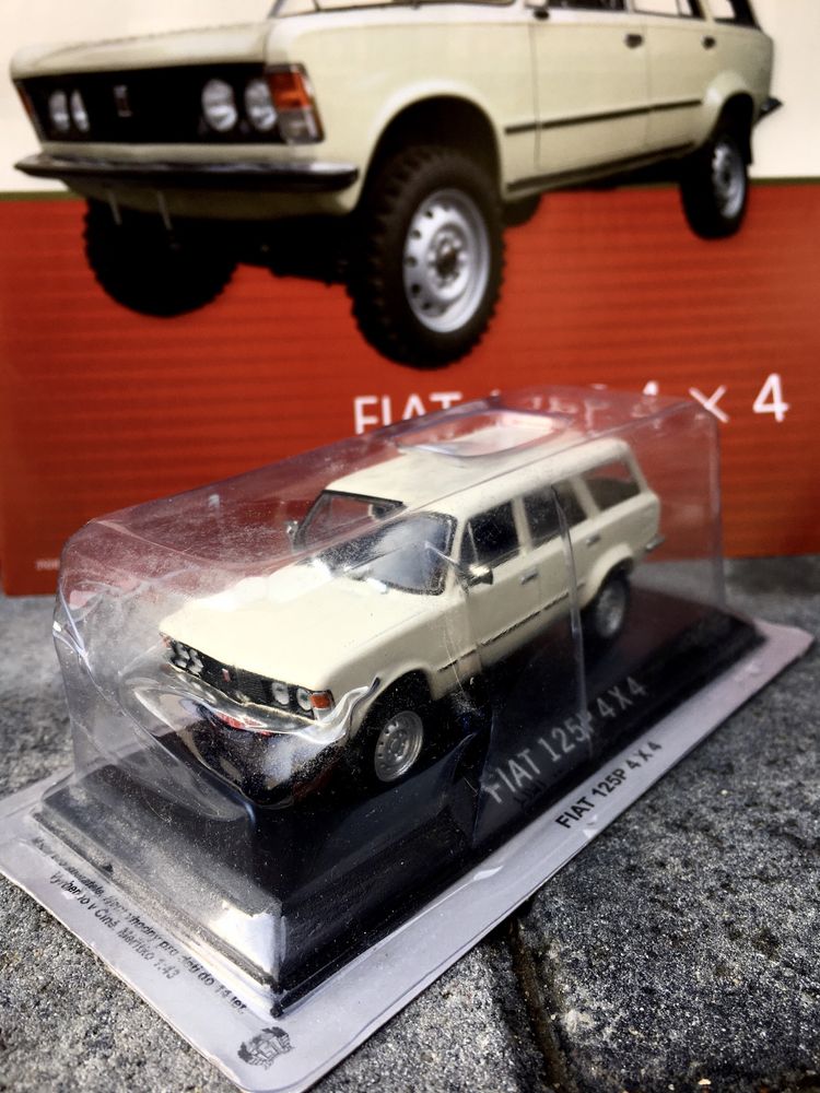 Czasopismo - FIAT 125P 4x4-auta PRL,model,autka,kolekcja