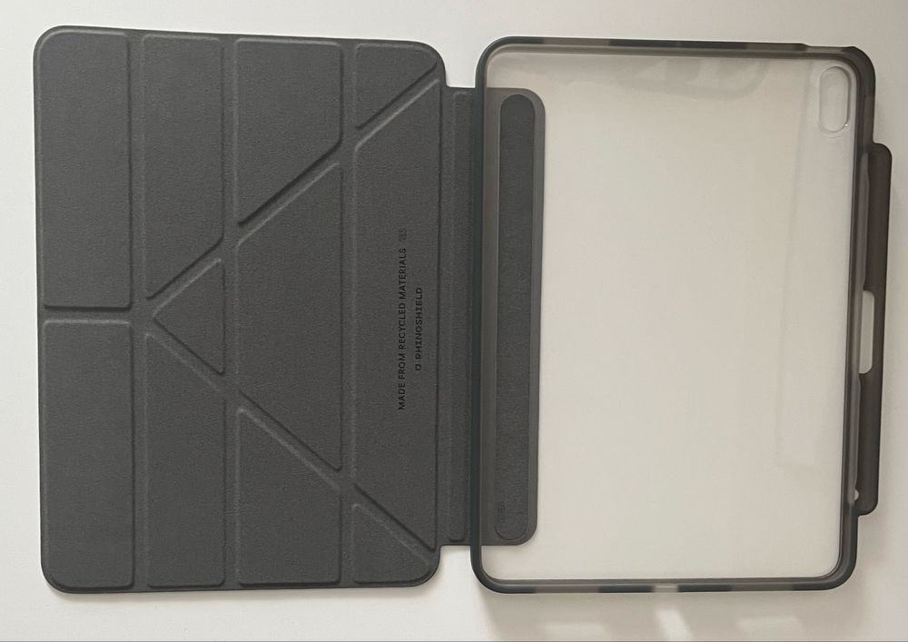 Etui RhinoShield iPad Air 4/5/6 M2/M3 10.9–11 cali szare