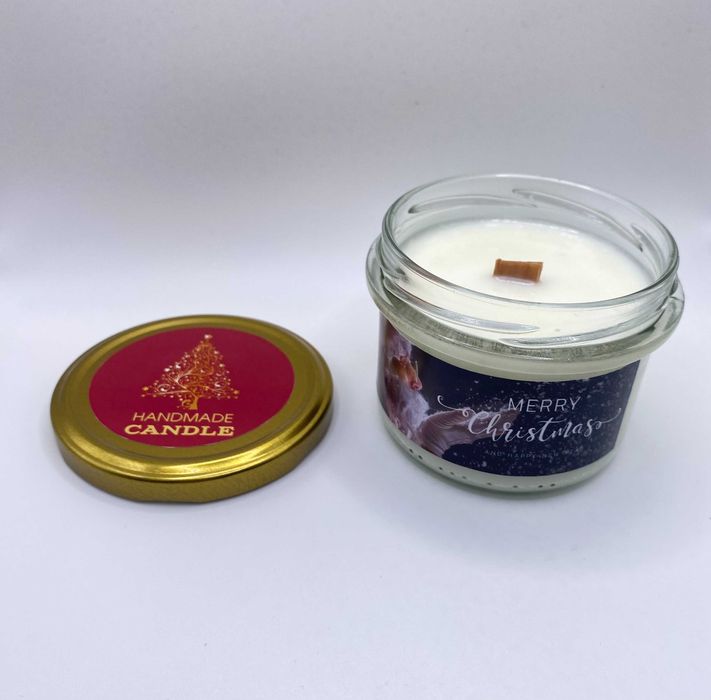 Świeczka sojowa zapachowa Świąteczna edycja