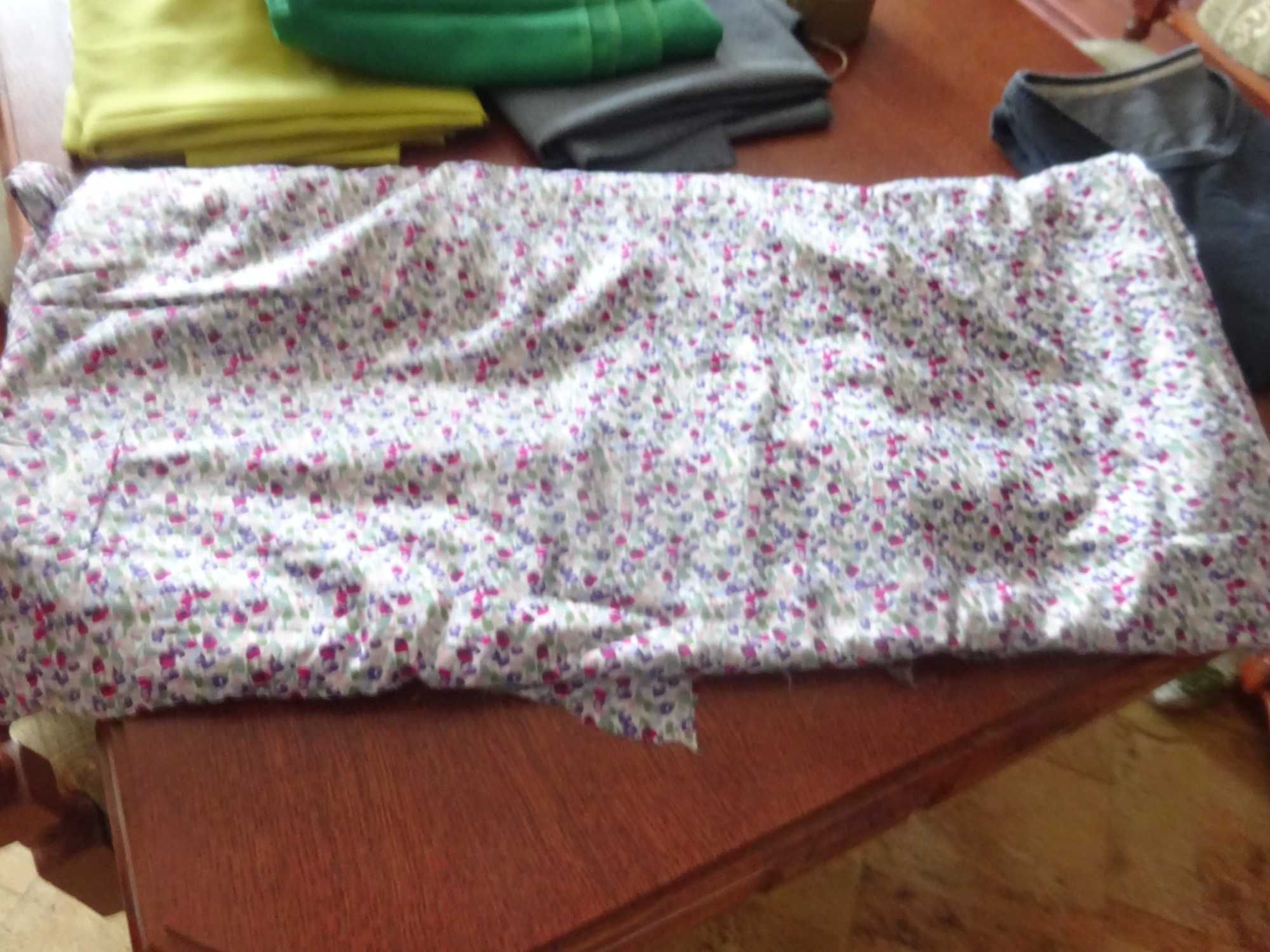 tkanina bawełna 11 m x 150 cm kwiaty bawełniana na sukienki zasłony