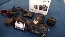 Canon M50 komplet+ 18-55 +adapter stan b.dobry Katowice