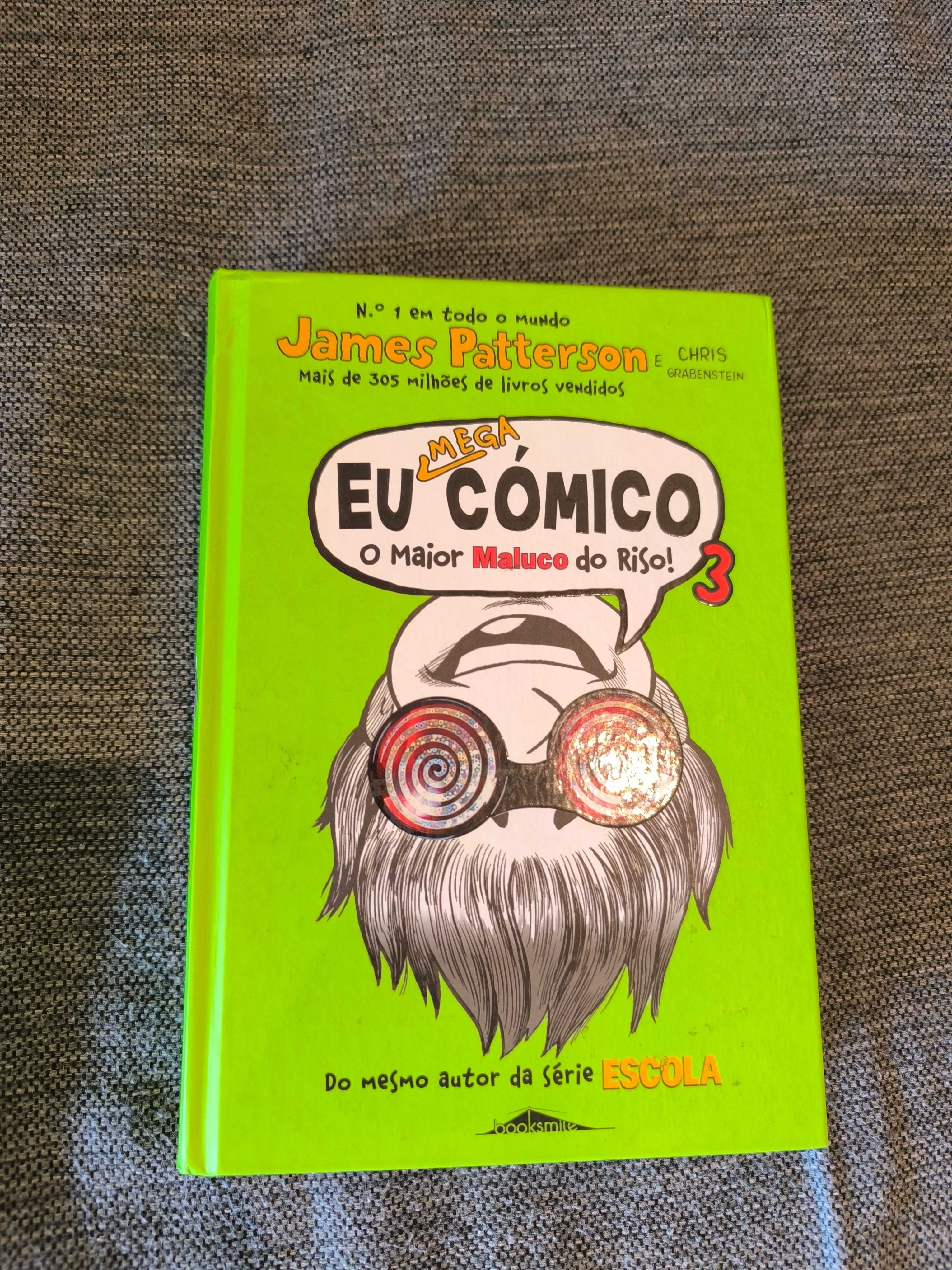 Livro "Eu Mega Cómico - O Maior Maluco do Riso 3" de James Patterson