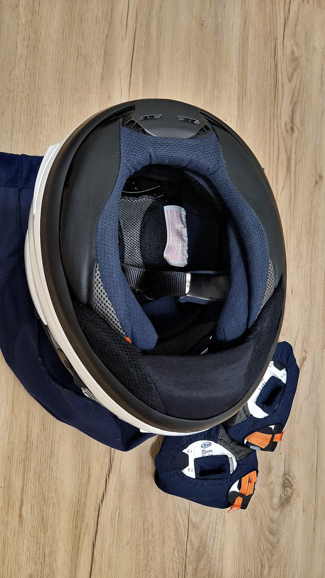 *Oportunidade*Arai RX7-V Diamond White igual a novo + extras