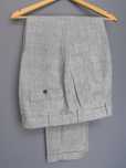 Suitsupply Blake Double Pleat, lniane spodnie, W50, eleganckie